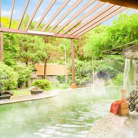 Hotel Ooedo Onsen Monogatari Shinshu Kakeyu à Ueda Extérieur photo